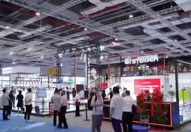 Cixing & Steiger ที่นิทรรศการ ITMA