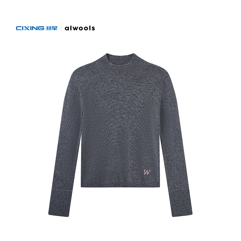 จัมเปอร์คอกลม Argyle Cashmere